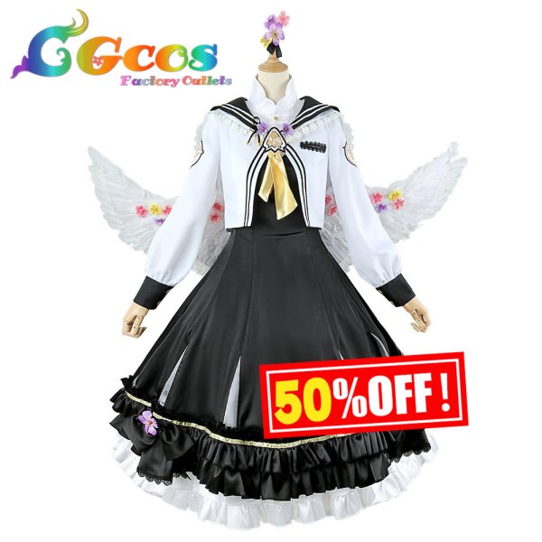 画像1: 50%OFF！ 「一部在庫あり」ブルーアーカイブ　白洲アズサ　コスプレ衣装 (1)