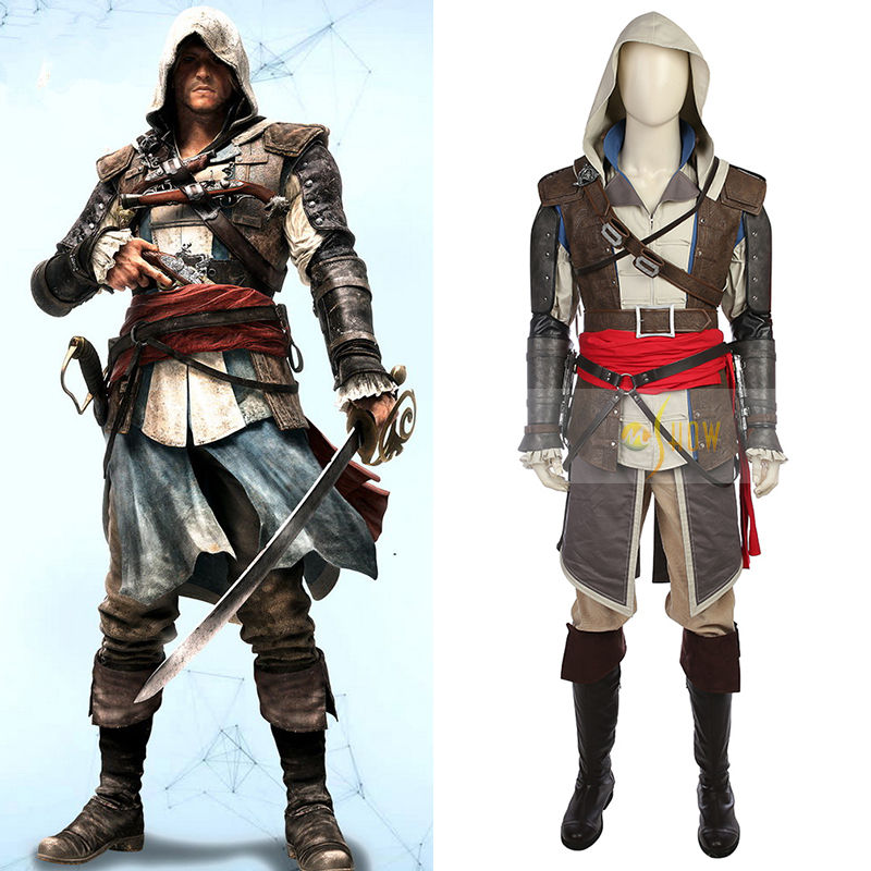 コスプレ衣装 アサシンクリードiv ブラック フラッグ Assassin S Creed Iv Black Flag 風