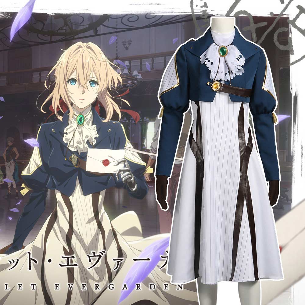 ヴァイオレット エヴァーガーデン Violet Evergarden コスプレ衣装